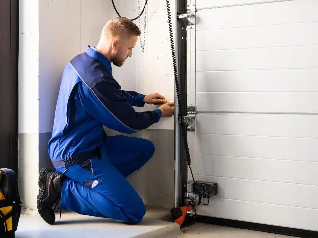 Garage Door Cable Repair Technician